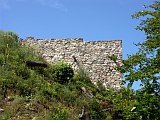 Pust hrad  Star Zvolen  horn hrad
