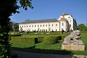 Lys nad Labem  park s baroknmi sochami
