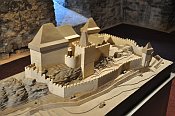 Kmen  model hradu ve sklepen