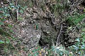 Hrdek u Lanperka  pseudokrasov jeskyn v pedpol