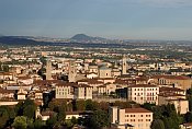 Bergamo z Castello di San Vigilio