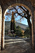 Assisi  brna v mstskch hradbch pod Rocca Minore