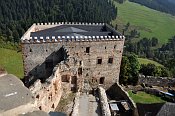 ubovniansky hrad  renesann palc z bergfritu