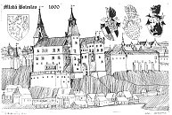 Mlad Boleslav r. 1600 podle J. Willenberga