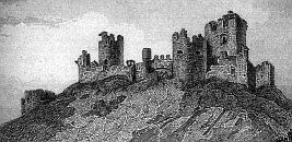 Turniansky hrad  dobov vyobrazen