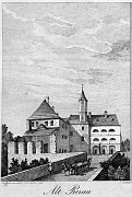 Perov nad Labem  J. Richter podle F. A. Hebera (1845)