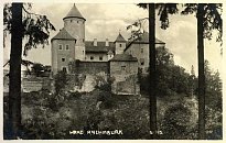 Rychmburk  pohlednice z r. 1928