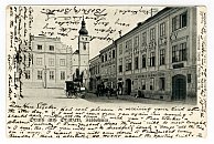 Nov Hrady (rezidence)  pohlednice (1900)