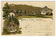 Stoec a Stoeck skla  pohlednice (1899)