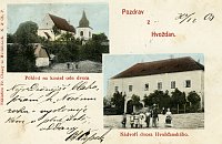 Hvoany  pohlednice (1903)