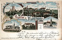 Klter Hradit  pohlednice (1899)