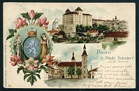 Mlad Boleslav  pohlednice (1903)