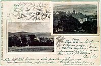 Zduchovice  pohlednice (1901)