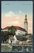 Domalice  Chodsk hrad  pohlednice (1922)