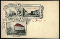 Kosteln Bza  pohlednice (1900)