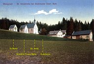 Kaple sv. Anny nad Hornm dolm  pohlednice (1912)