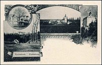 Rychmburk a Pedhrad  pohlednice (1898)