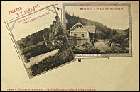 Chenovice  pohlednice (1899)