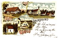 Horn dol  kaple  pohlednice (1905)