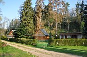 Angerbach – Kožlany – pohled na lokalitu od chat v podhradí
