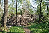 Nov Hertejn  hradba