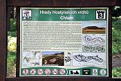 Chlum  tabule pod hradem