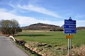 Osule – pohled na vrch od SV