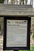 Kostel sv. Kříže – informační tabule