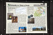 Rotunda sv. Petra a Pavla – informační tabule