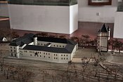 Hradec nad Moravic  model souasn podoby hradu