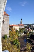 esk Krumlov  pohled z ptho ndvo