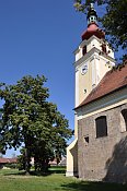 Huln  kostel sv. Vclava