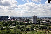 Landek  panorama Ostravy a Beskyd z vyhldky