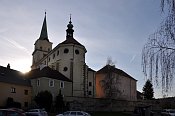 Rokycany  kostel Panny Marie Snn a budova muzea