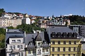 Karlovy Vary  Zmeck v  vhled z ochozu