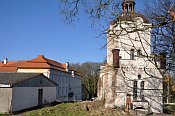 Bystřice nad Úhlavou – zámek a vstupní věž
