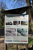 Maříž – informační tabule u vstupu do parku