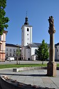 Lanškroun – kostel sv. Václava u zámku