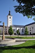 Lanškroun – kostel sv. Václava a zámek