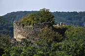 Nový Hrádek – starý hrad z nového hradu