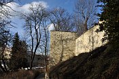 Chrudim – městské hradby na jižní straně