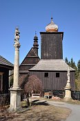 Liberk – zvonice a kostel sv. Petra a Pavla