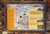 Andělská Hora – informační tabule na hradě