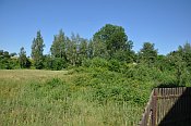 Kozmice – tvrziště od bytového domu