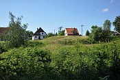 Kozmice – pohled na val na jižní straně