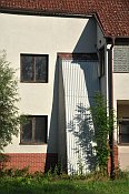 Radhošť – detail části budovy s opěrákem