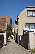Jemnice – branka v židovské čtvrti (ul. U Templu)