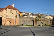 Jihlava – hradby na jižní straně