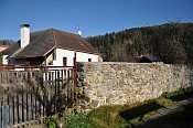 Rožmberk – městské hradby u židovského hřbitova