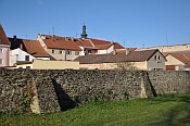 Soběslav – městské hradby na východní straně